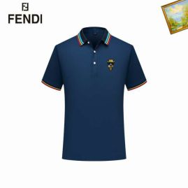 Picture of Fendi Polo Shirt Short _SKUFendiS-3XL25tx0220201